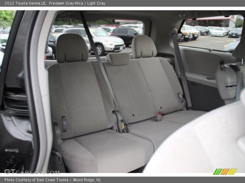 Predawn Gray Mica / Light Gray 2012 Toyota Sienna LE