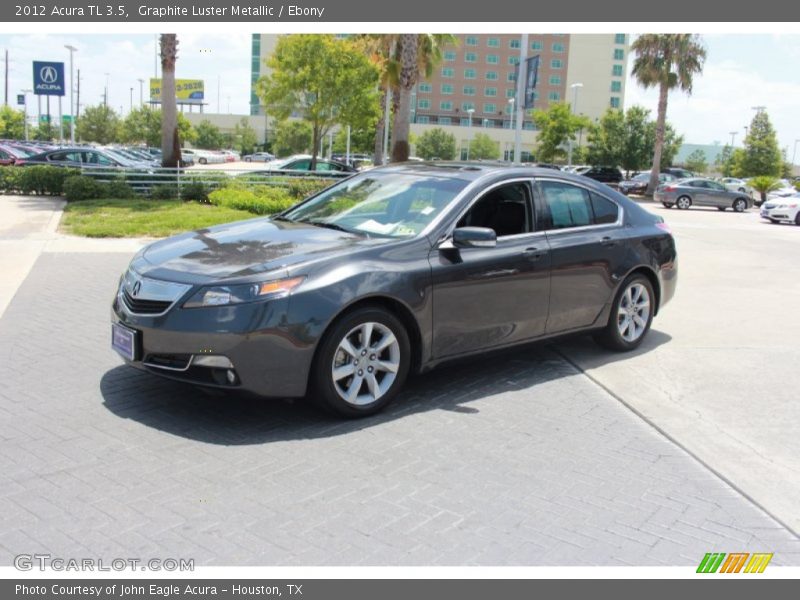 Graphite Luster Metallic / Ebony 2012 Acura TL 3.5