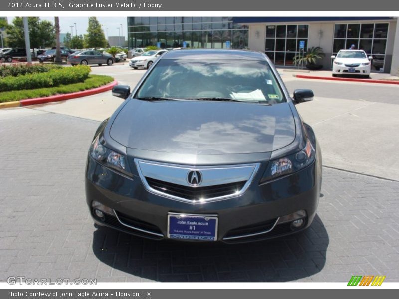 Graphite Luster Metallic / Ebony 2012 Acura TL 3.5