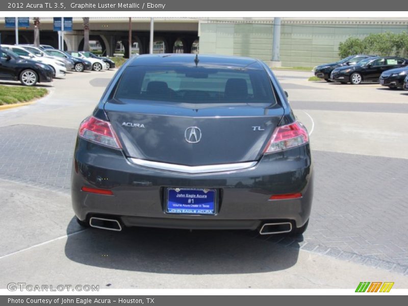 Graphite Luster Metallic / Ebony 2012 Acura TL 3.5