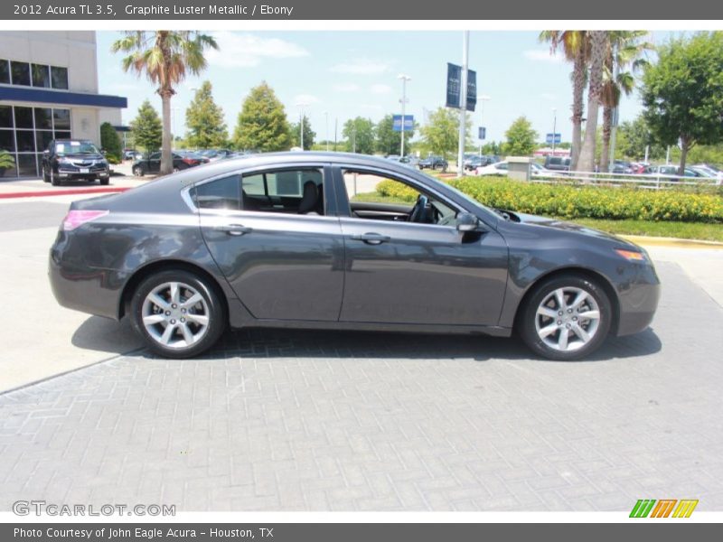 Graphite Luster Metallic / Ebony 2012 Acura TL 3.5