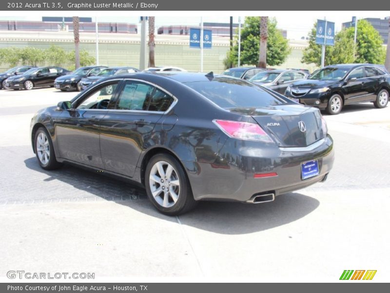 Graphite Luster Metallic / Ebony 2012 Acura TL 3.5