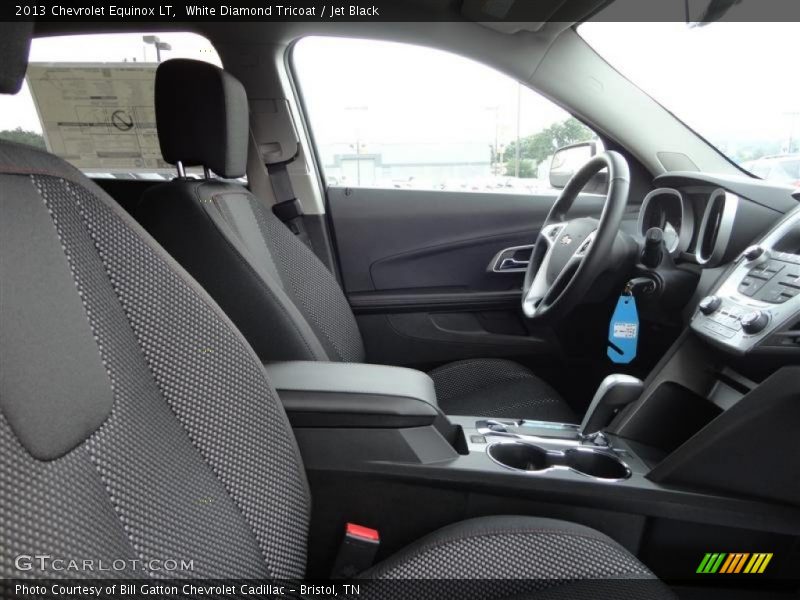 White Diamond Tricoat / Jet Black 2013 Chevrolet Equinox LT