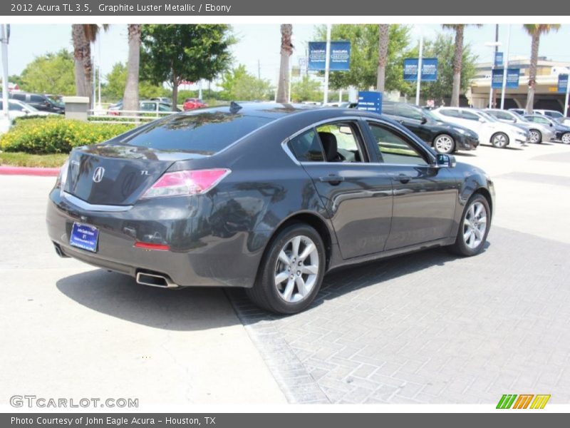 Graphite Luster Metallic / Ebony 2012 Acura TL 3.5
