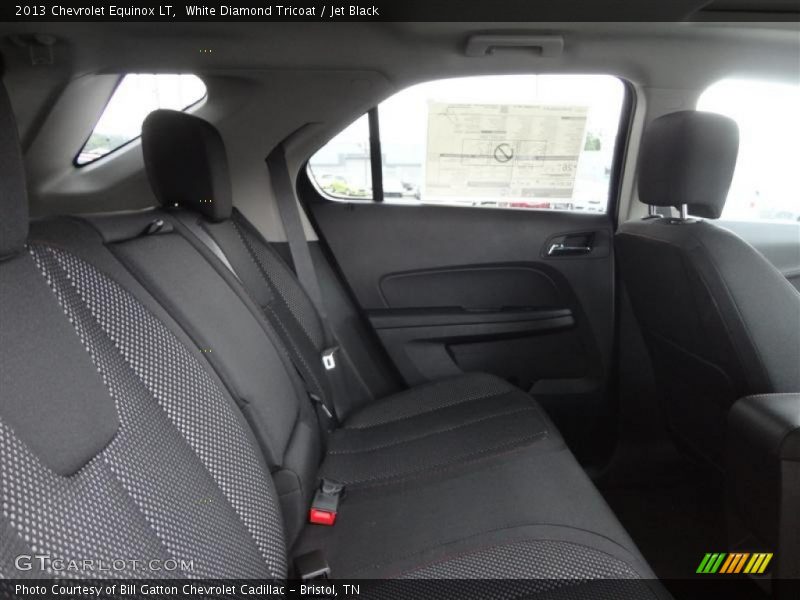 White Diamond Tricoat / Jet Black 2013 Chevrolet Equinox LT