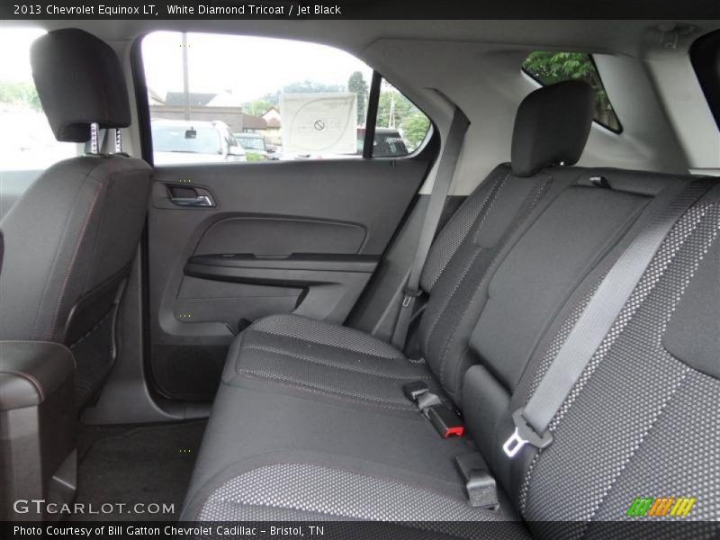 White Diamond Tricoat / Jet Black 2013 Chevrolet Equinox LT