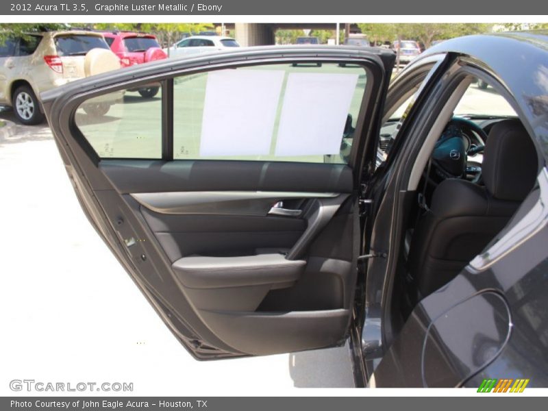 Graphite Luster Metallic / Ebony 2012 Acura TL 3.5
