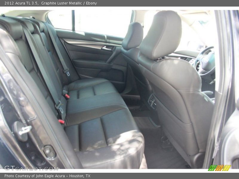 Graphite Luster Metallic / Ebony 2012 Acura TL 3.5