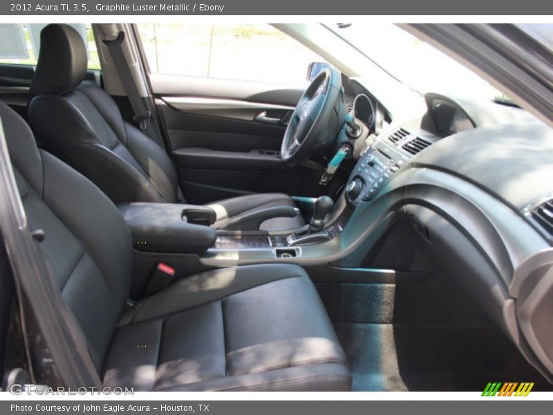Graphite Luster Metallic / Ebony 2012 Acura TL 3.5