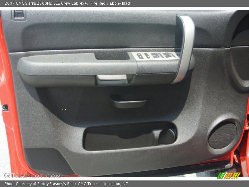 Fire Red / Ebony Black 2007 GMC Sierra 2500HD SLE Crew Cab 4x4