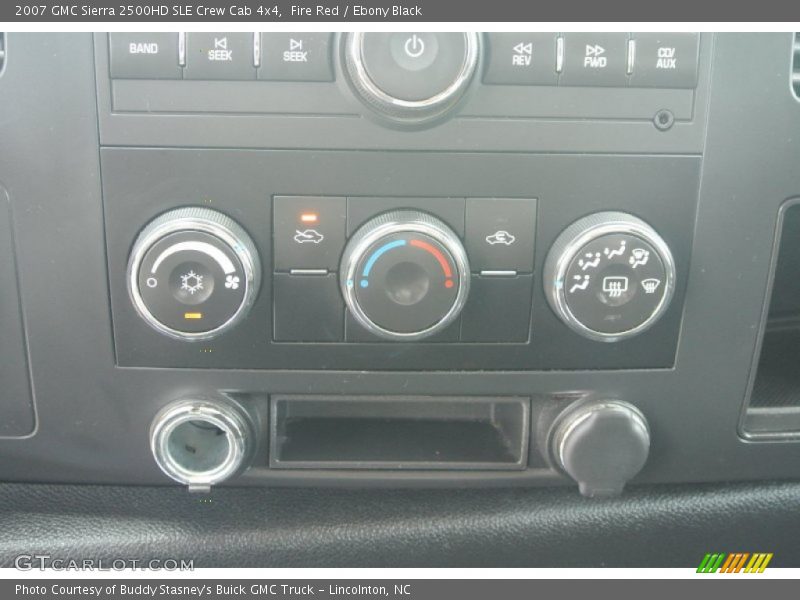 Fire Red / Ebony Black 2007 GMC Sierra 2500HD SLE Crew Cab 4x4