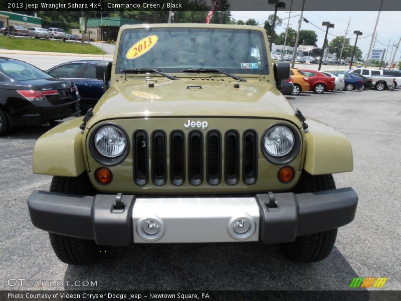 Commando Green / Black 2013 Jeep Wrangler Sahara 4x4