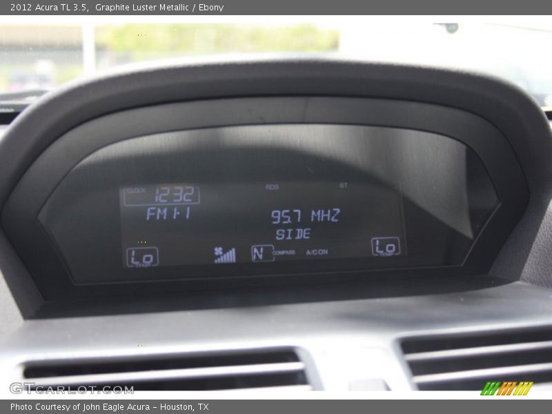Graphite Luster Metallic / Ebony 2012 Acura TL 3.5