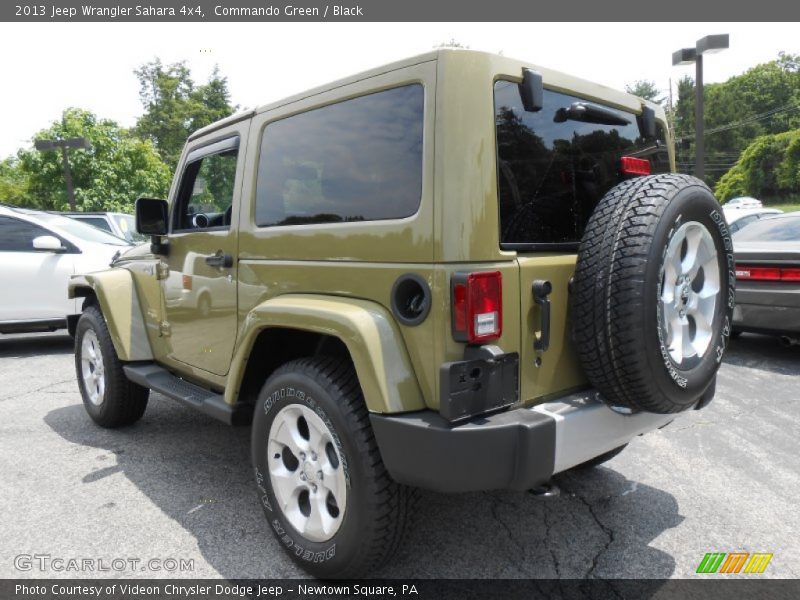 Commando Green / Black 2013 Jeep Wrangler Sahara 4x4