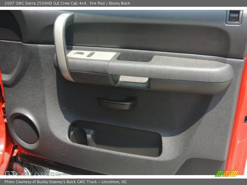 Fire Red / Ebony Black 2007 GMC Sierra 2500HD SLE Crew Cab 4x4