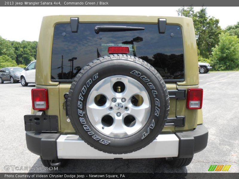 Commando Green / Black 2013 Jeep Wrangler Sahara 4x4