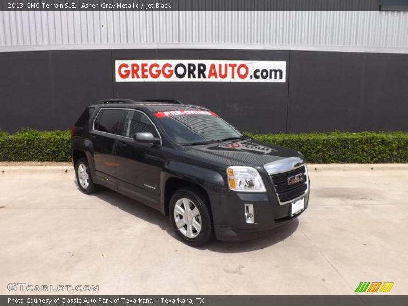 Ashen Gray Metallic / Jet Black 2013 GMC Terrain SLE