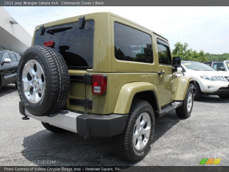 Commando Green / Black 2013 Jeep Wrangler Sahara 4x4