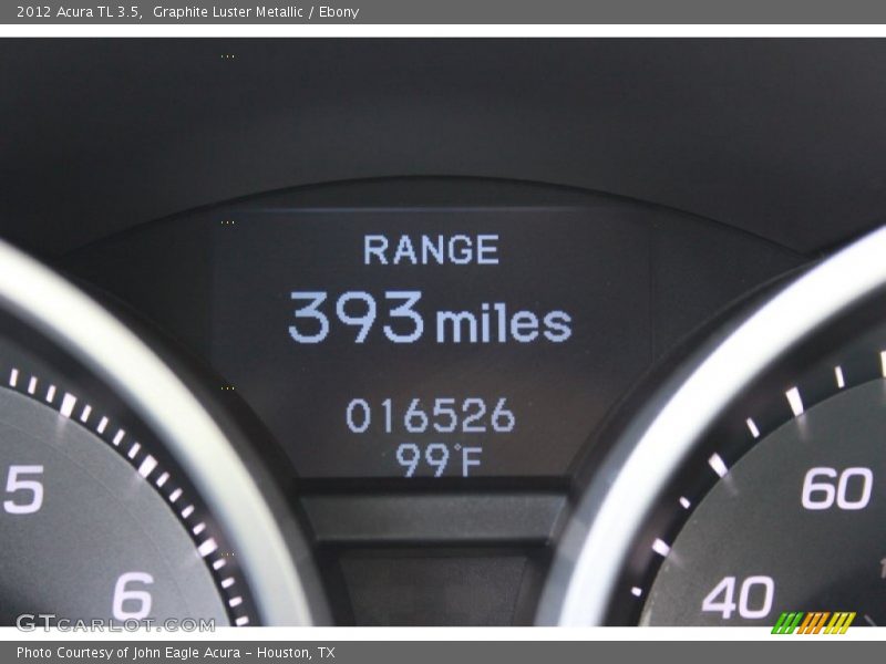 Graphite Luster Metallic / Ebony 2012 Acura TL 3.5