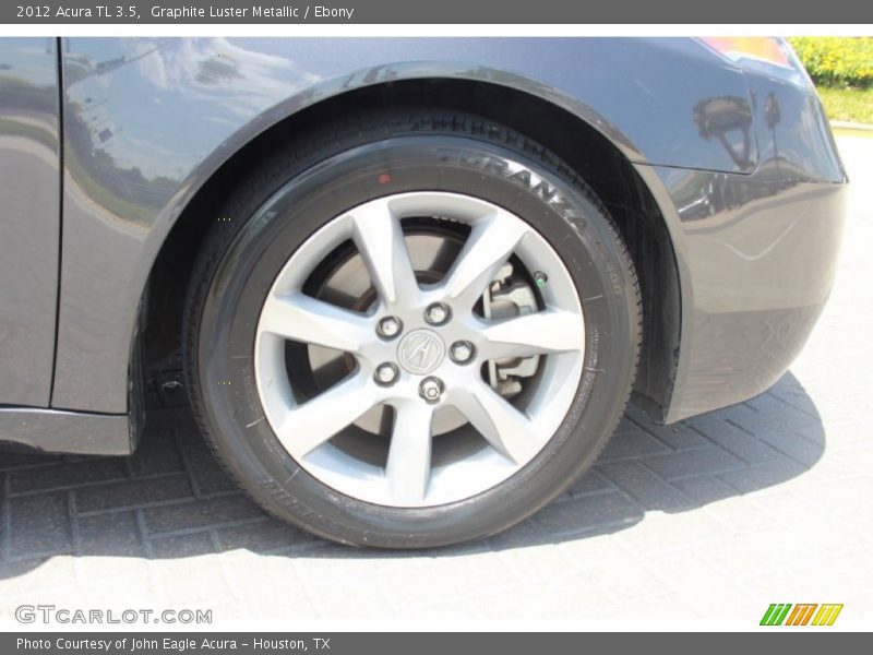 Graphite Luster Metallic / Ebony 2012 Acura TL 3.5