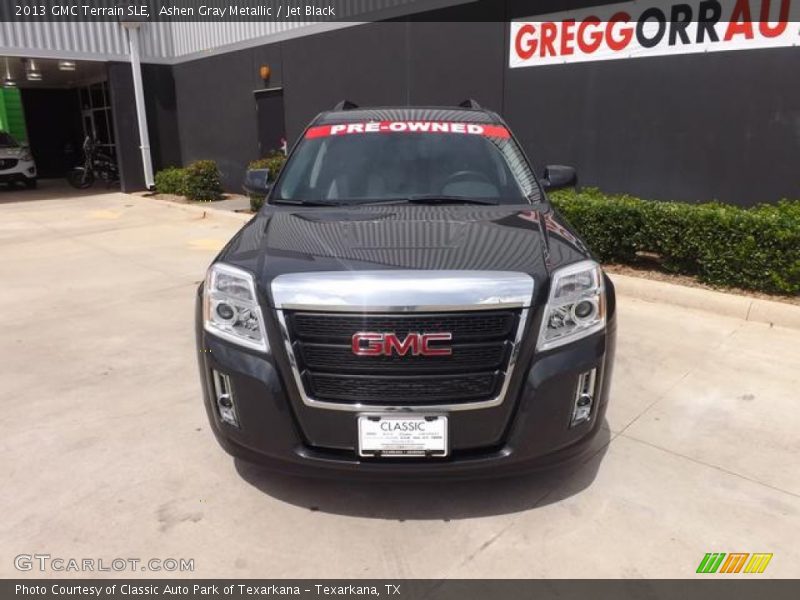 Ashen Gray Metallic / Jet Black 2013 GMC Terrain SLE
