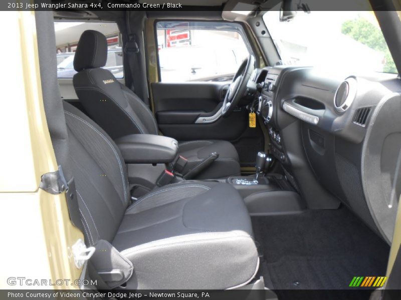 Commando Green / Black 2013 Jeep Wrangler Sahara 4x4