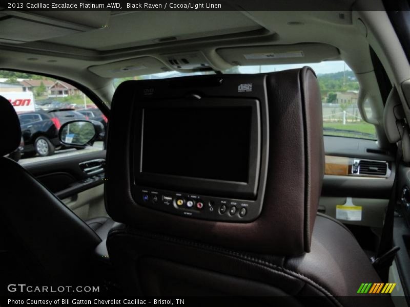 Black Raven / Cocoa/Light Linen 2013 Cadillac Escalade Platinum AWD