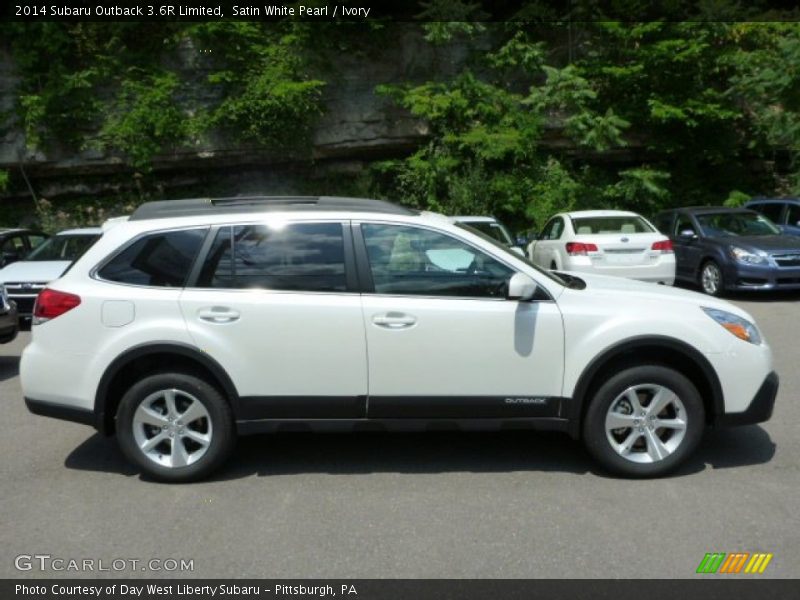  2014 Outback 3.6R Limited Satin White Pearl