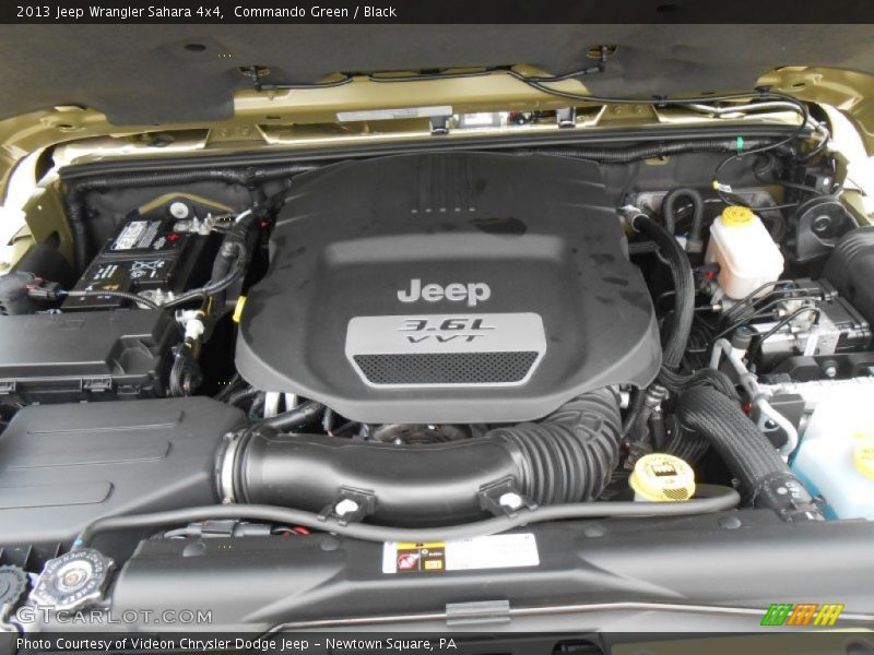 Commando Green / Black 2013 Jeep Wrangler Sahara 4x4