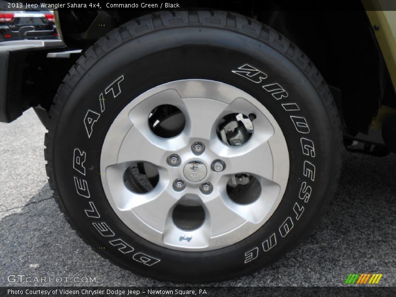 Commando Green / Black 2013 Jeep Wrangler Sahara 4x4