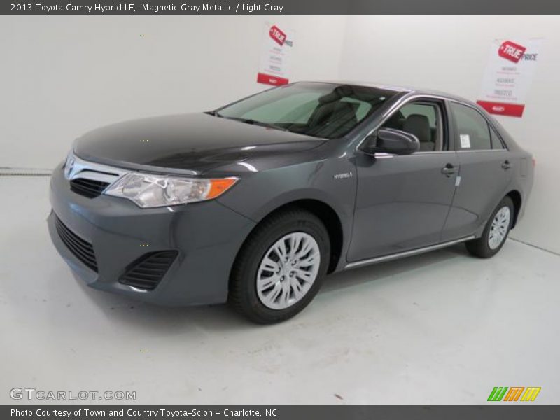 Magnetic Gray Metallic / Light Gray 2013 Toyota Camry Hybrid LE