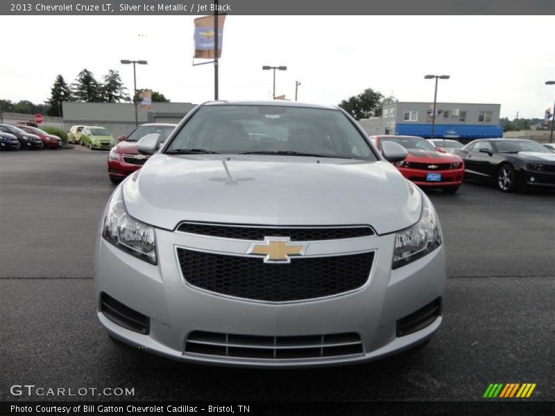 Silver Ice Metallic / Jet Black 2013 Chevrolet Cruze LT