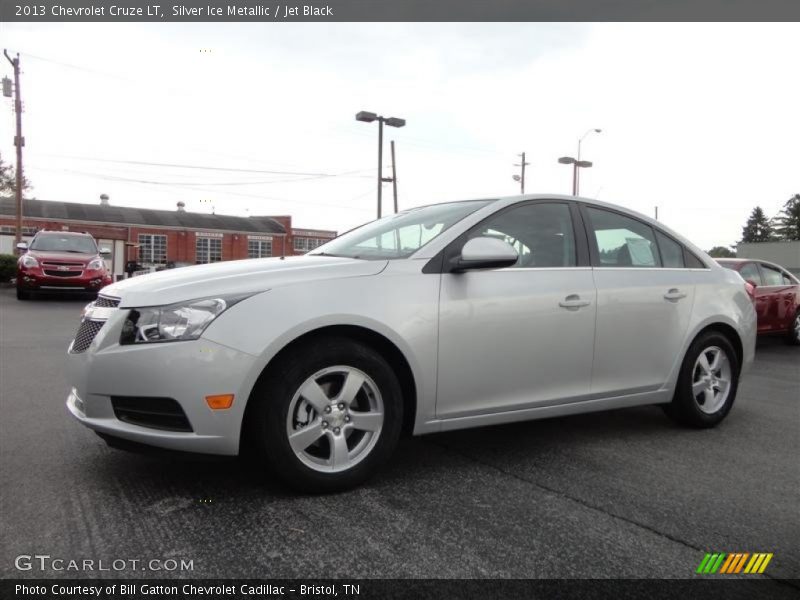 Silver Ice Metallic / Jet Black 2013 Chevrolet Cruze LT