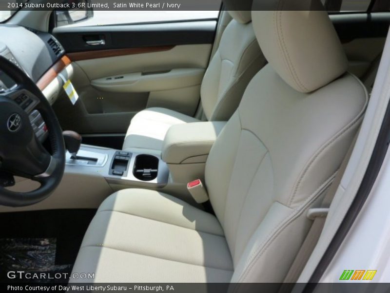  2014 Outback 3.6R Limited Ivory Interior