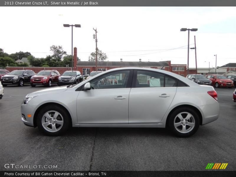 Silver Ice Metallic / Jet Black 2013 Chevrolet Cruze LT