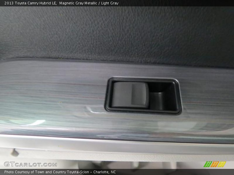 Magnetic Gray Metallic / Light Gray 2013 Toyota Camry Hybrid LE