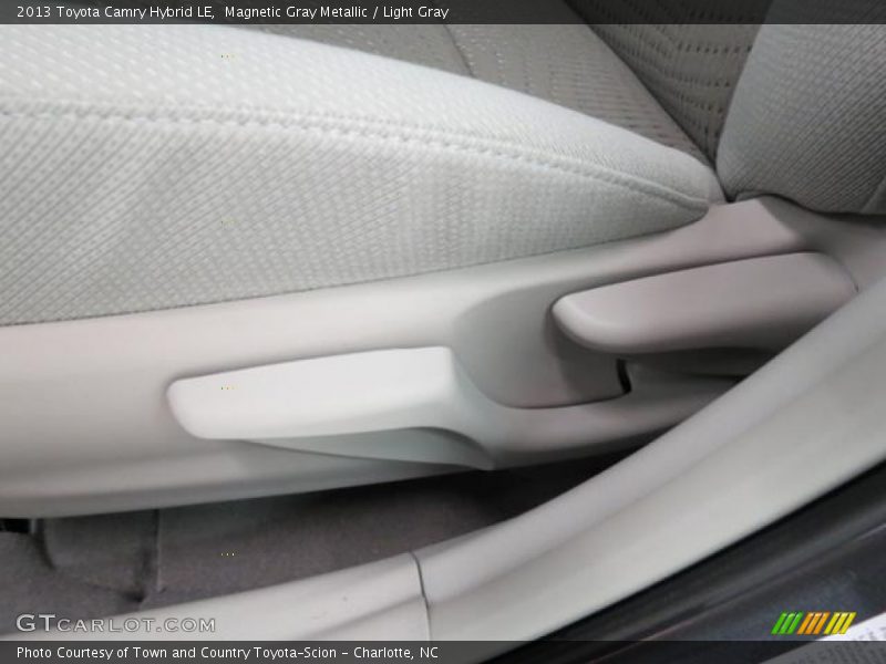 Magnetic Gray Metallic / Light Gray 2013 Toyota Camry Hybrid LE
