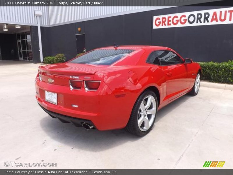 Victory Red / Black 2011 Chevrolet Camaro SS/RS Coupe