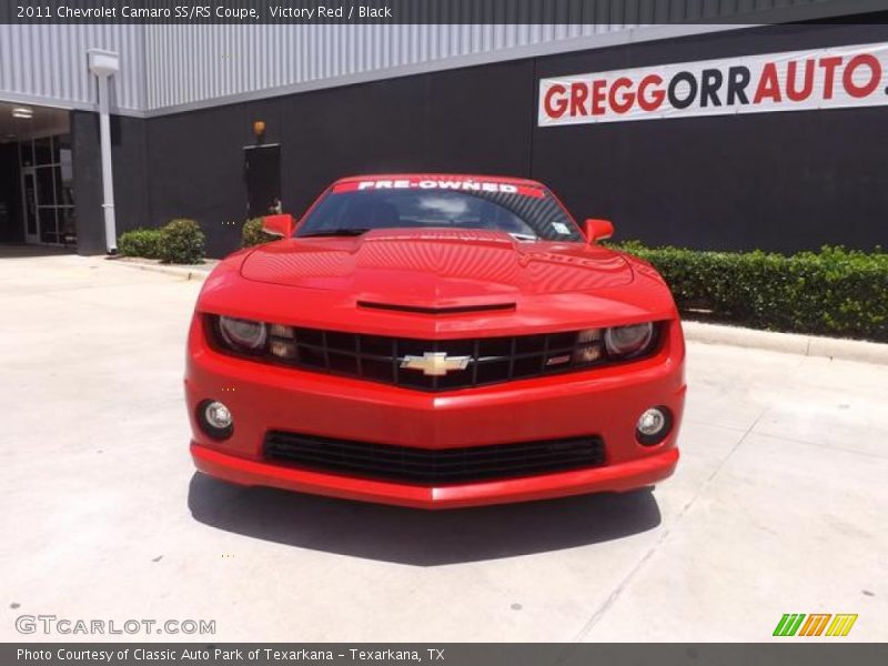 Victory Red / Black 2011 Chevrolet Camaro SS/RS Coupe