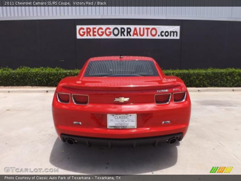 Victory Red / Black 2011 Chevrolet Camaro SS/RS Coupe