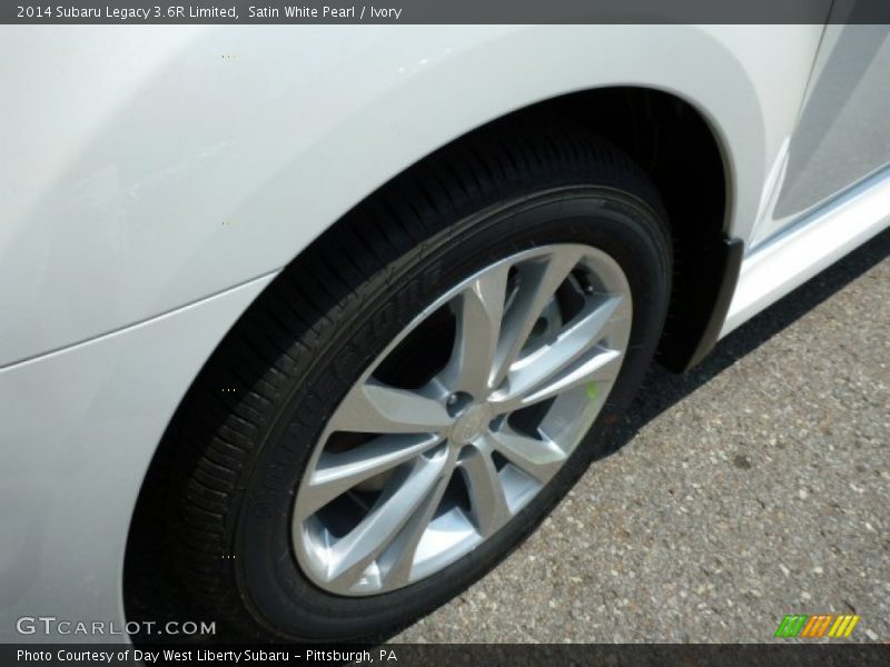 Satin White Pearl / Ivory 2014 Subaru Legacy 3.6R Limited
