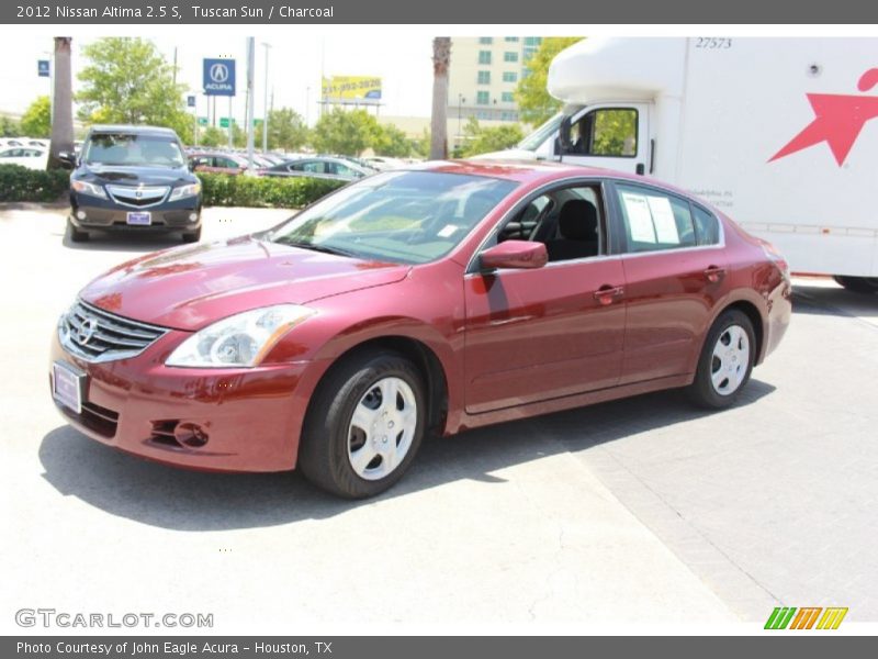 Tuscan Sun / Charcoal 2012 Nissan Altima 2.5 S