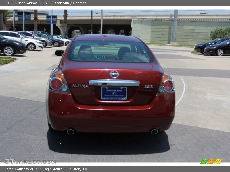 Tuscan Sun / Charcoal 2012 Nissan Altima 2.5 S