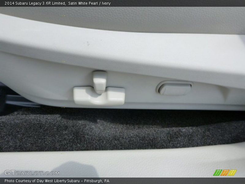 Satin White Pearl / Ivory 2014 Subaru Legacy 3.6R Limited