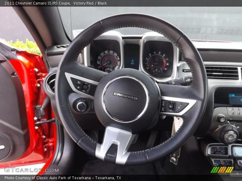 Victory Red / Black 2011 Chevrolet Camaro SS/RS Coupe