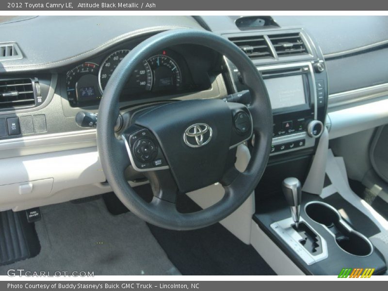 Attitude Black Metallic / Ash 2012 Toyota Camry LE
