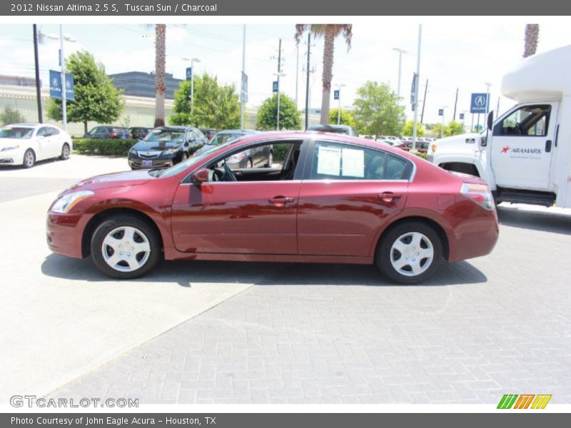 Tuscan Sun / Charcoal 2012 Nissan Altima 2.5 S