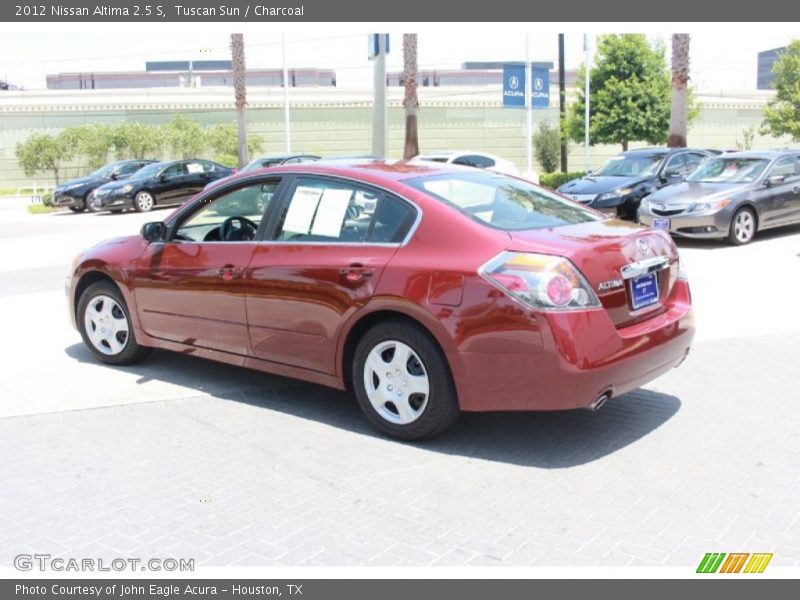 Tuscan Sun / Charcoal 2012 Nissan Altima 2.5 S