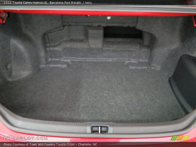 Barcelona Red Metallic / Ivory 2013 Toyota Camry Hybrid LE