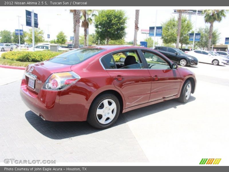 Tuscan Sun / Charcoal 2012 Nissan Altima 2.5 S
